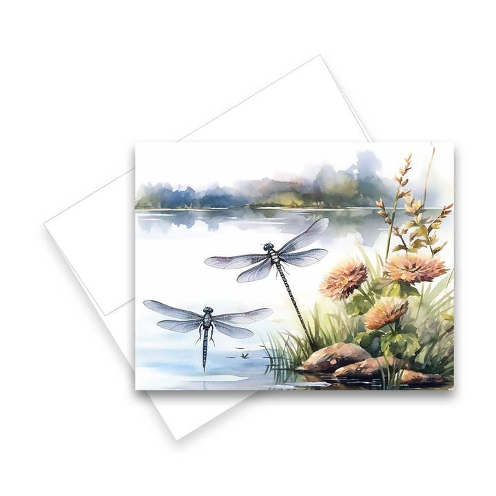 Aria Rae – Großhandel Grußkarten für den Alltag – Verschiedene Dragonfly Lake-Grußkarten, 6er-Set7