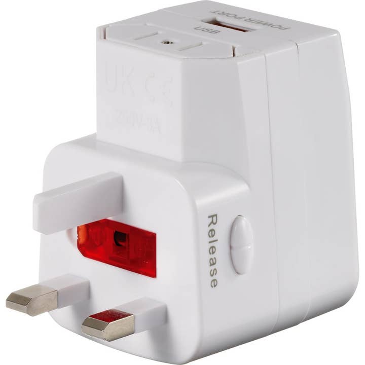 Go Travel - Wholesale Power Adapter - Worldwide Adaptor + USB4