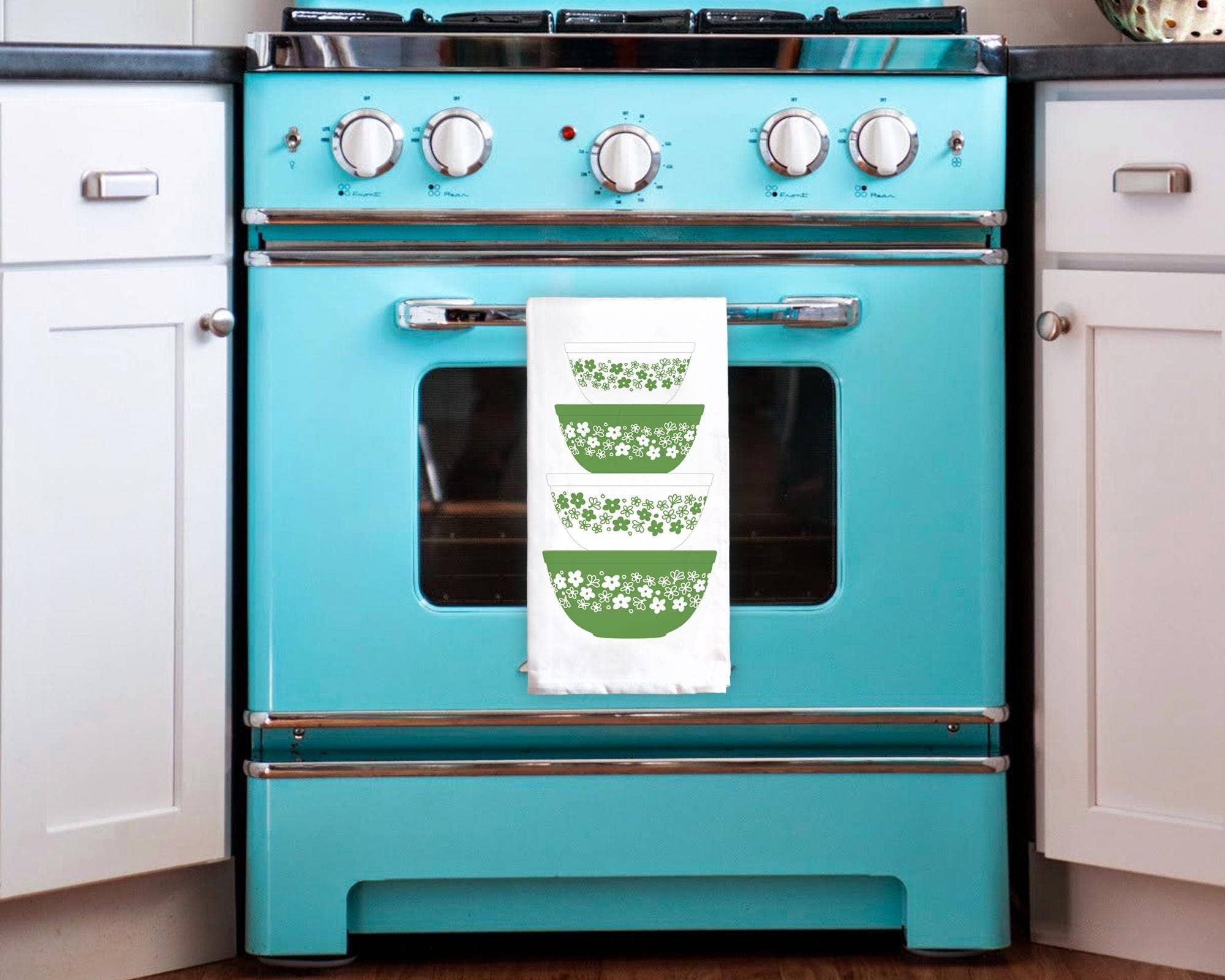 Twinkltoast – Engroshandel Viskestykke – Pyrex-inspireret viskestykke i bomuld – Retro køkkengave1