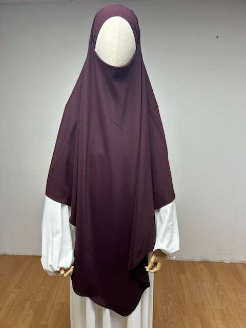 Aawoe Abaya - Vente Hijabs – femme - Khimar Maya Long Pointu - 2143-KH2