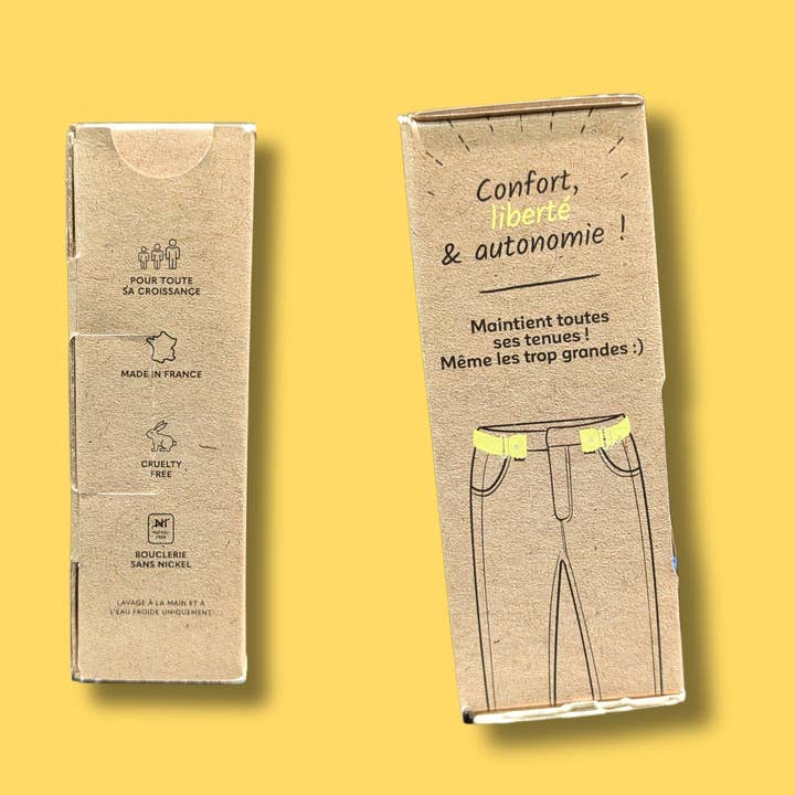 Libelté - Wholesale Belt - Kids - Libelté® children's belt | Yellow1