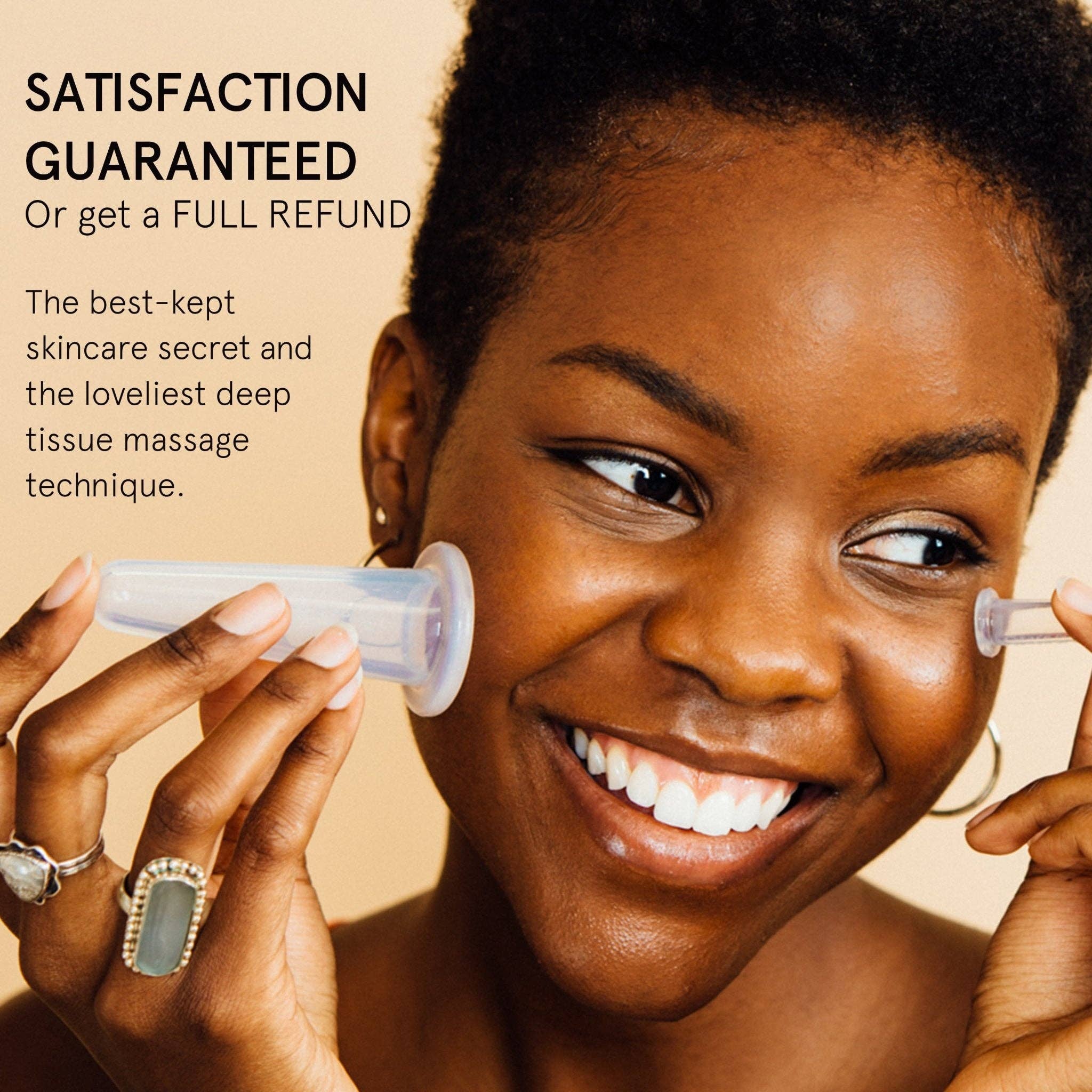 Grace & Stella Co - Wholesale Facial Care Set/Kit - Facial Cupping Massage Set With Jojoba Oil3