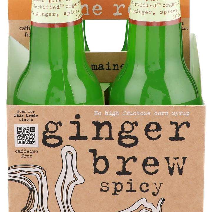 Maine Root Soda 4Pk Ginger Brew Swtn - Case Of 6 for wholesale by Everyday Supply Co