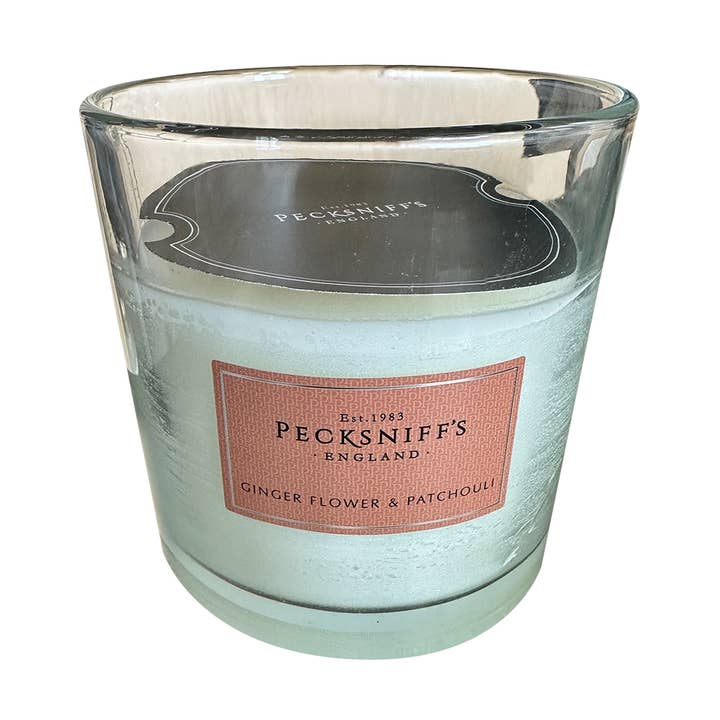Pecksniffs Gingerflower & Patchouli Candle 550g/19.4oz for wholesale by Prestige Beauty Boutique