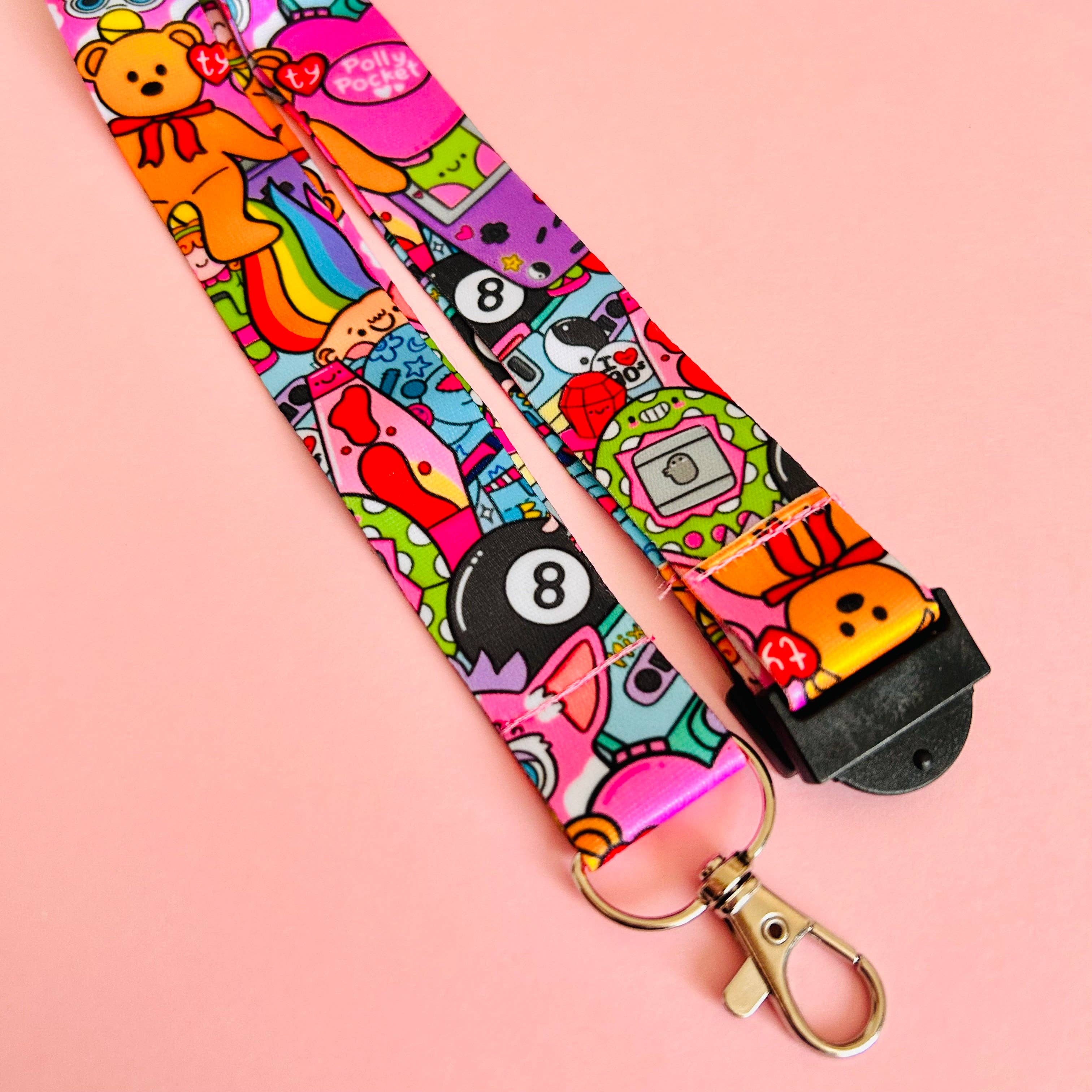 Kellylou – wholesale Lanyard – Unisex – 90s Nostalgia Lanyard5
