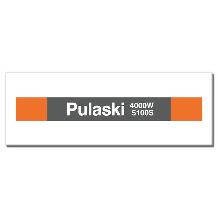 CTAGifts - Wholesale Magnet - Pulaski (Orange) Magnet