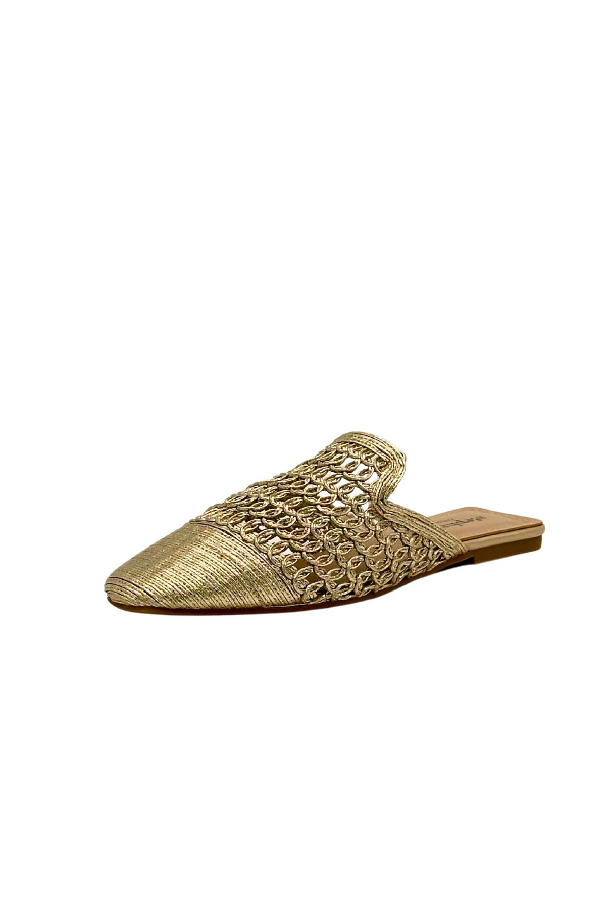 Sort Flade mules i farvet mesh QQ-229 for engroshandel på Faire9