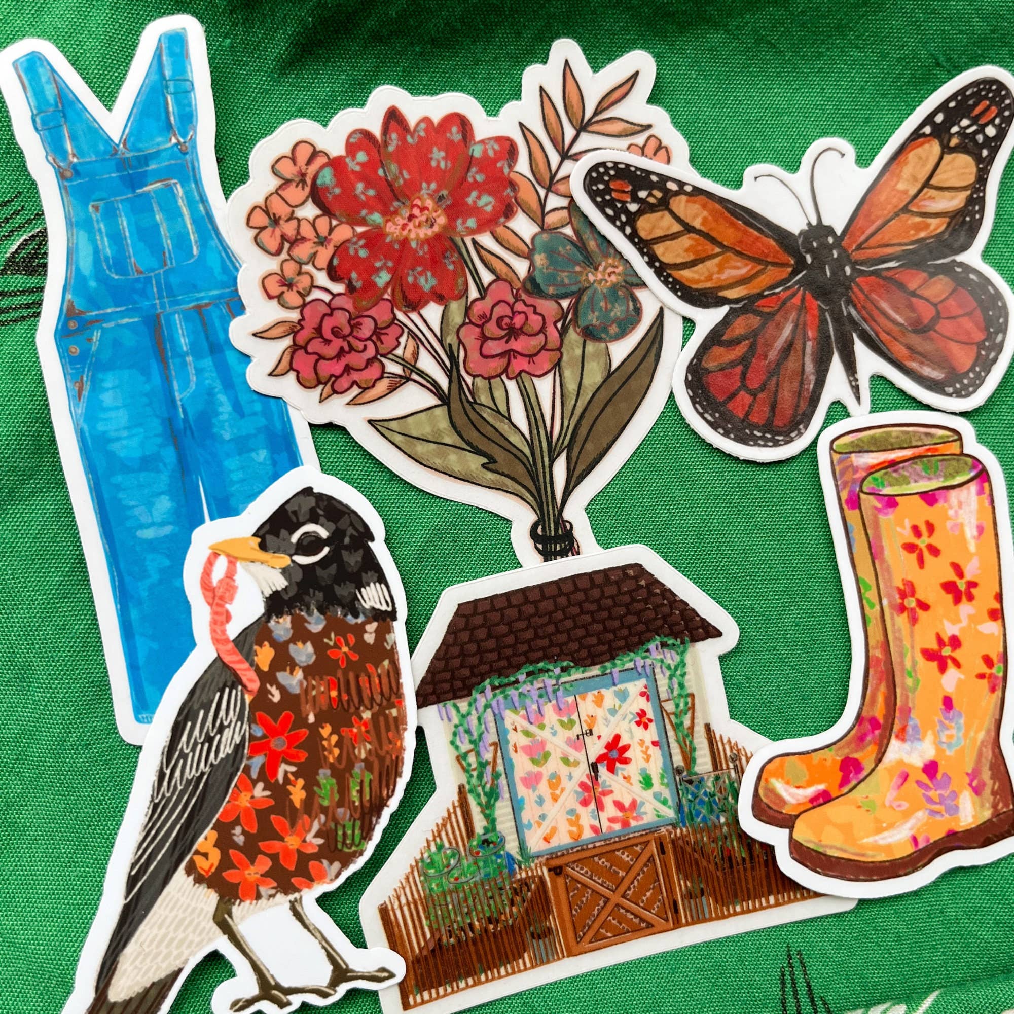 Laurenspired – Großhandel Aufkleber – Vinyl-Aufkleber, Vogelbeobachtungs-Aufkleber, Rotkehlchen-Geschenk3