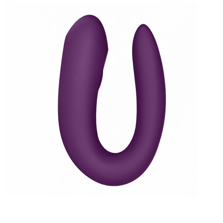 LOVERS - SHOP - Wholesale Sex Toy - Satisfyer - Double Joy with app - Rose gold and purple4