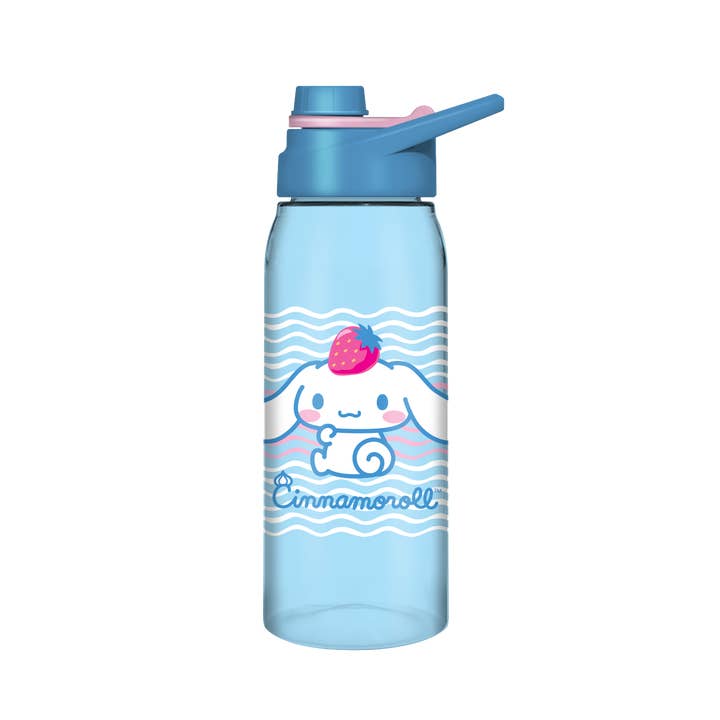 Sanrio Cinnamoroll Strawberry 28oz. Water Bottle for wholesale by Silver Buffalo