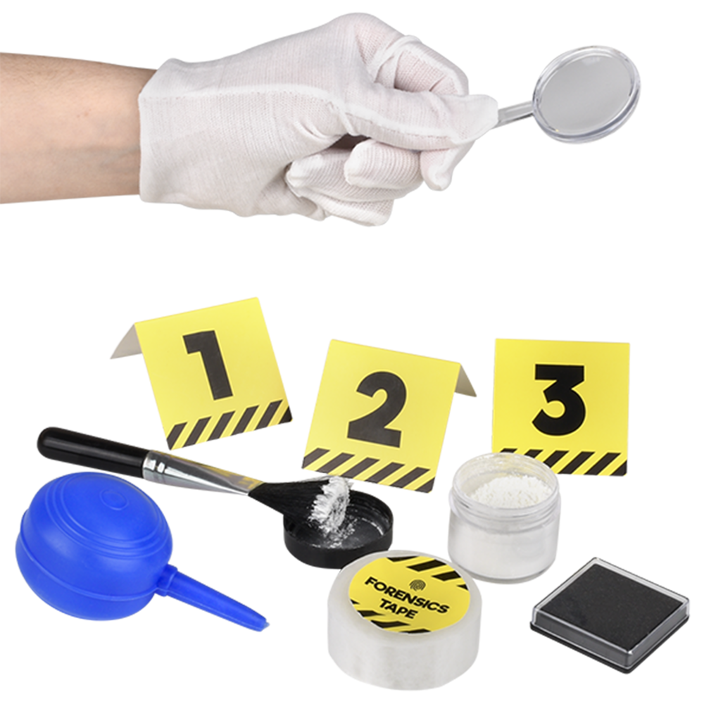 The Toy Network - Wholesale Science & Math Book - (T) EDU-STEM FINGER PRINT SCIENCE KIT2