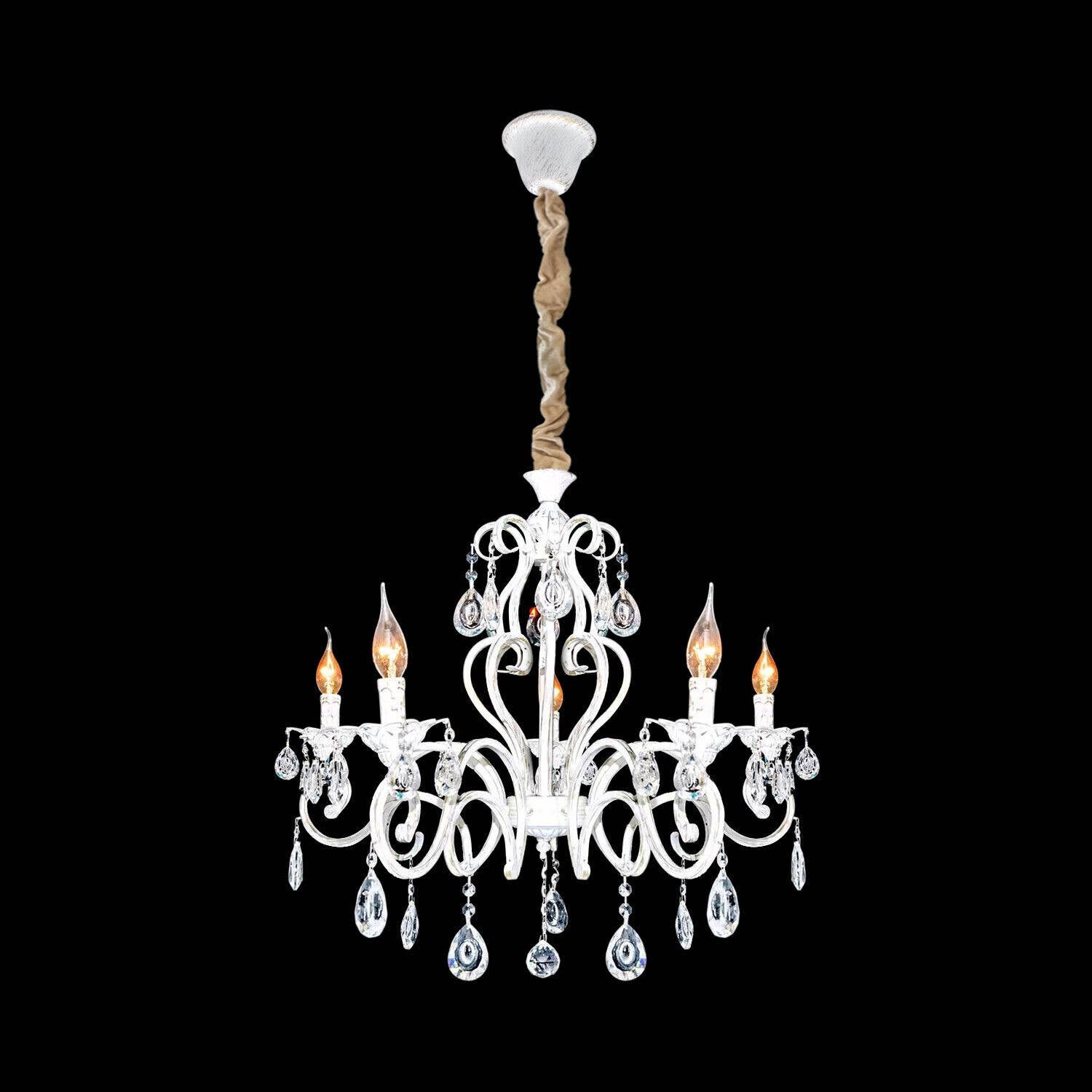 Ledsone – wholesale Chandelier/hanging light – Modern Ceiling Chandelier Pendant Light Acrylic Crystal Whit8