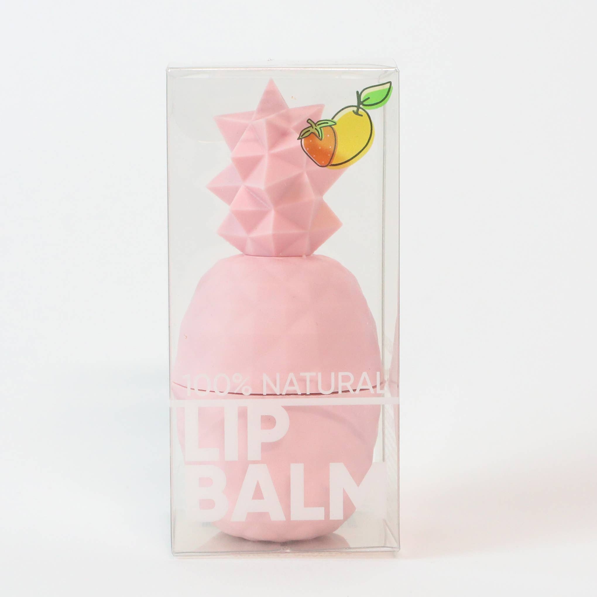 Pink Pineapple Lip Balm 100% Natural for wholesale on Faire2