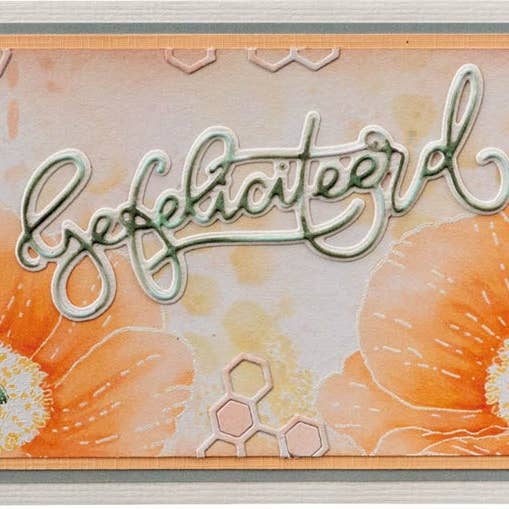 Ecstasy Crafts Distributing - Wholesale Stencil/Craft Die - Marianne Design Mask Stencil - Tiny's Morning Dew