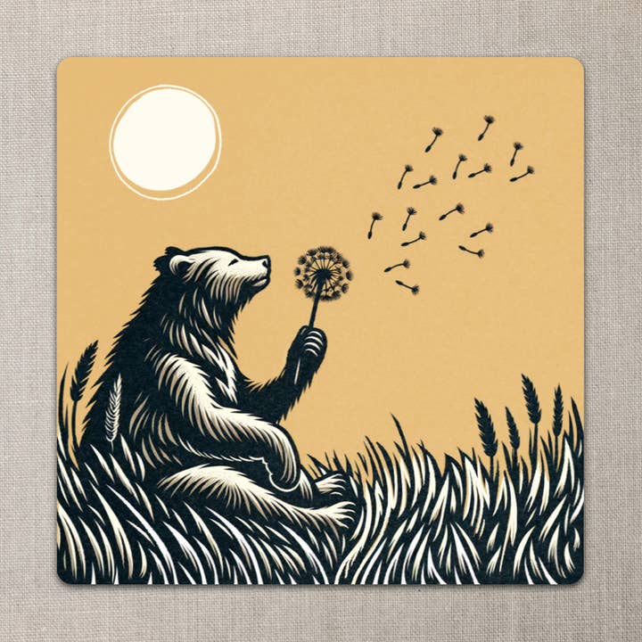 Bear Blowing Dandelion Seeds in the Wind Sticker and other Purchase Wholesale dandelion. Free Returns & Net 60 Terms on Faire trending on Faire.