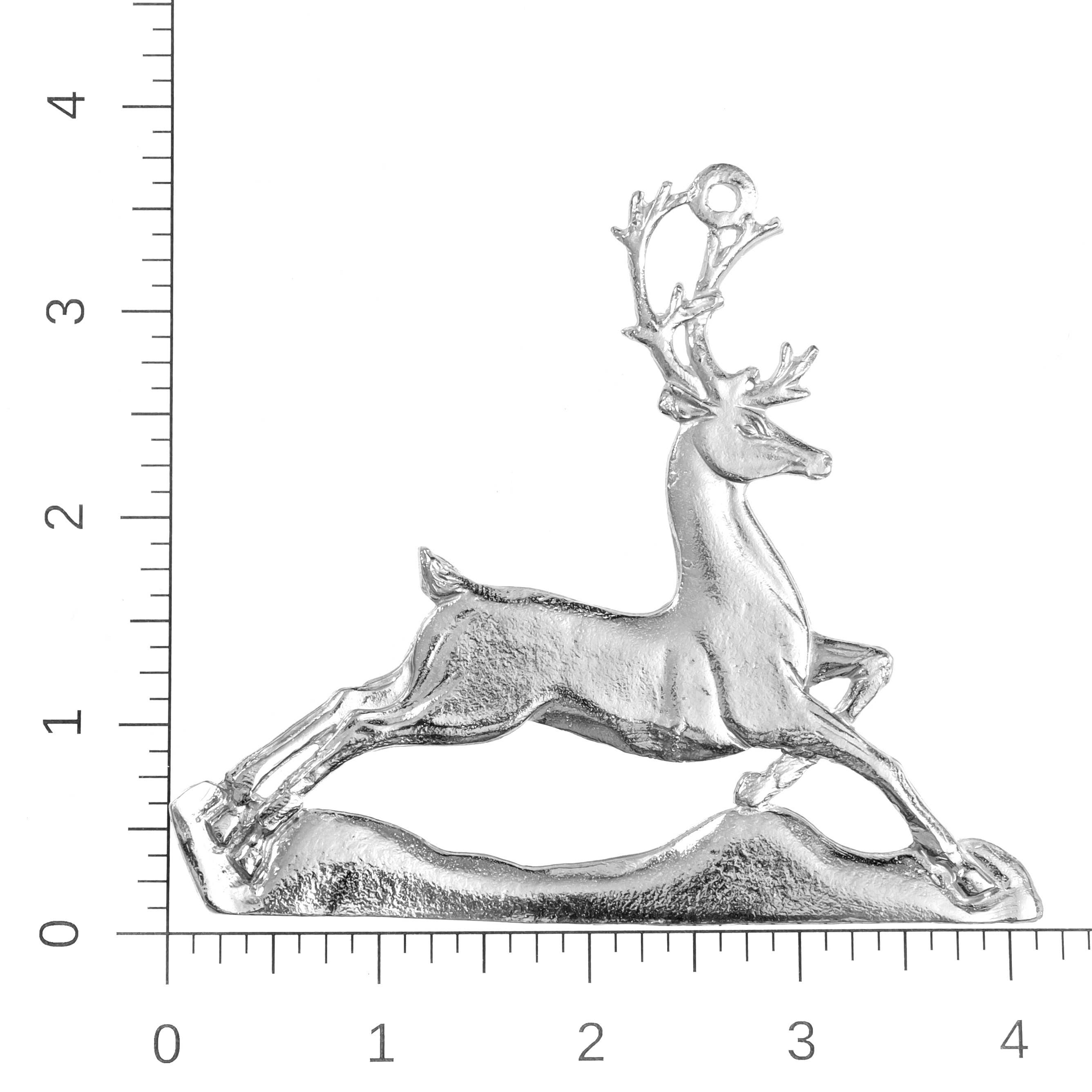 House of Morgan Pewter - Wholesale Ornament Set - Reindeer Ornaments - Deer Ornaments - Several Designs1