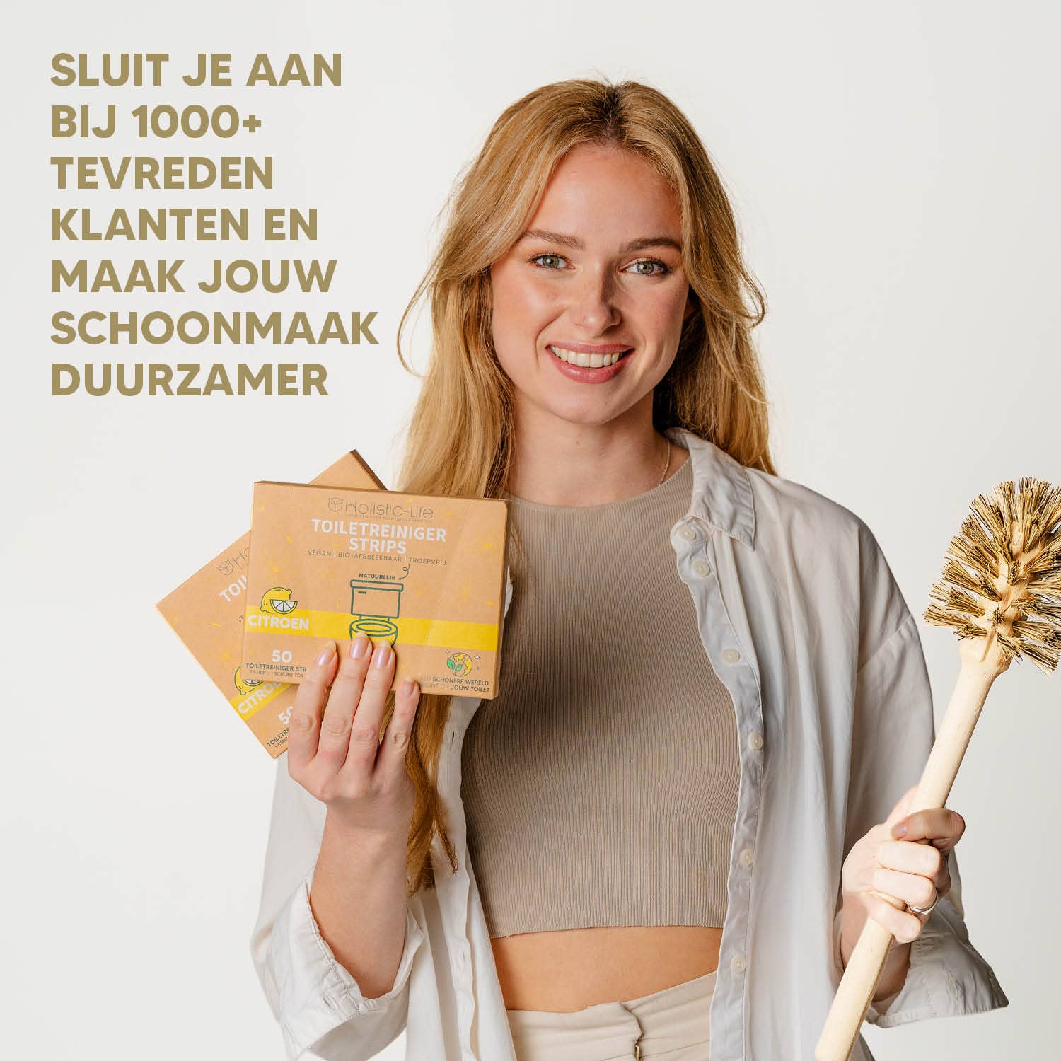 holistic-life - Wholesale Wc-papier - Milieuvriendelijke Toiletreiniger Strips - 50 Vellen6
