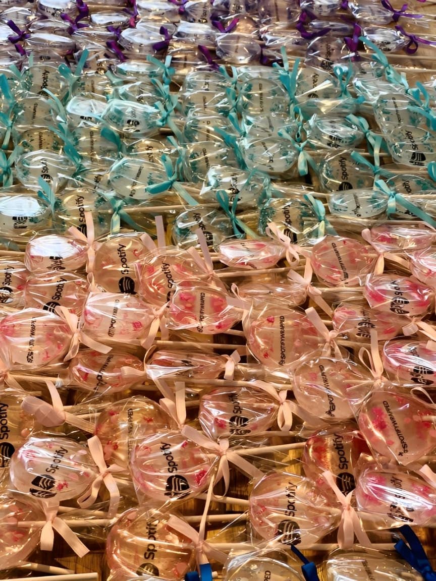 TheLollipopStudio - Wholesale Lollipop - Transparent Logo Lollipops Branded Candy - Business Giveaway2