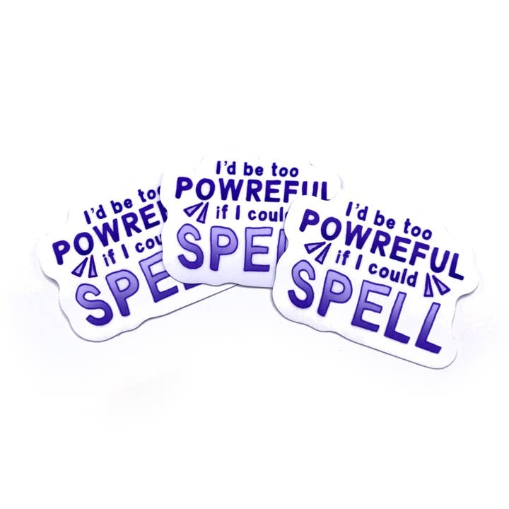 Als ik sticker kon spellen voor wholesale door Playing Possum Clothing Co.