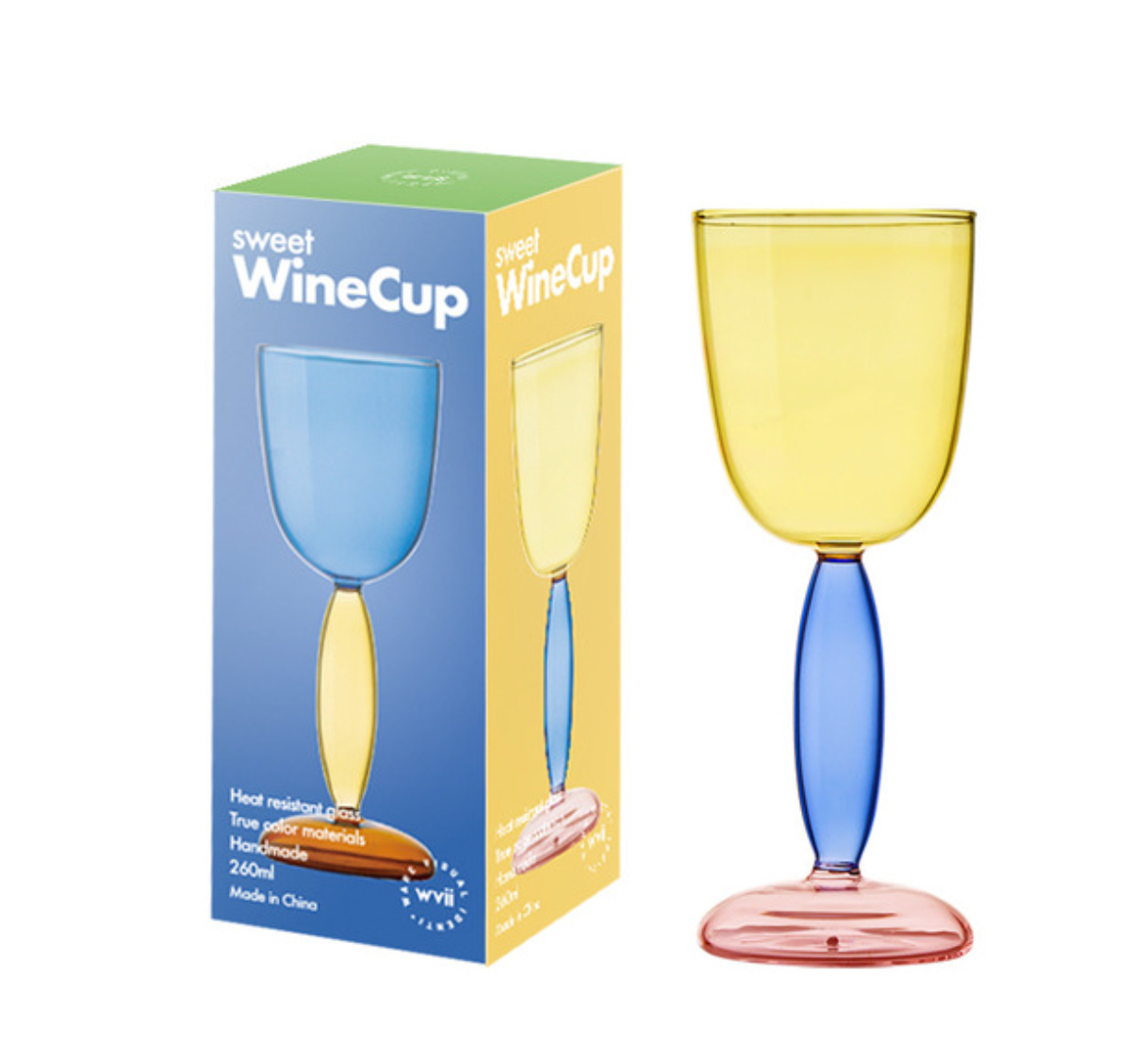 IVORE.GROUP (We cover All Import duty) - Vente Verres à vin - Verre à vin et carafe colorés en verre borosilicaté6