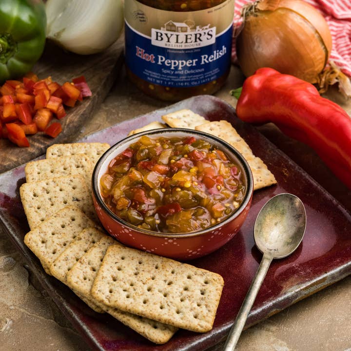Byler Canning Co. – wholesale Relish – Byler's Hot Pepper Relish, 16 oz3