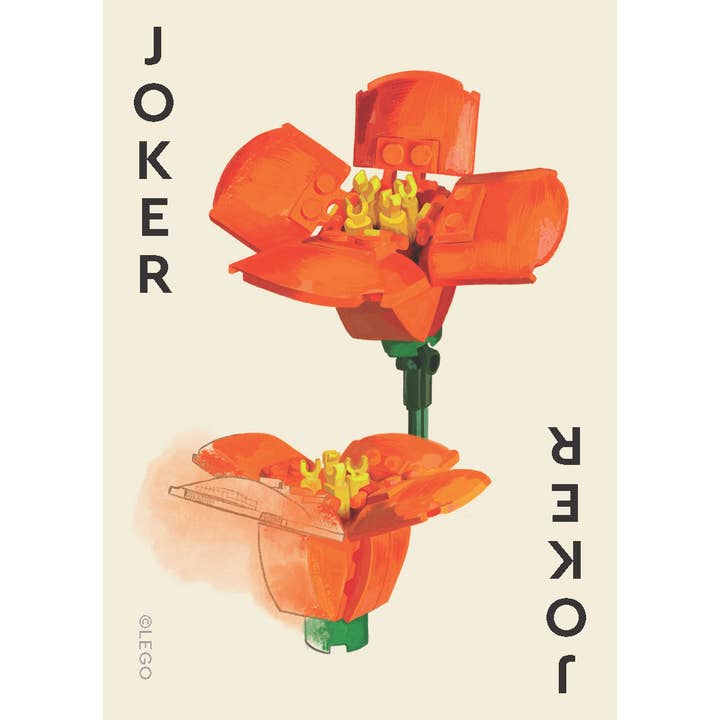 Chronicle Books - Wholesale Playing Cards - LEGO Botanical Playing Cards9
