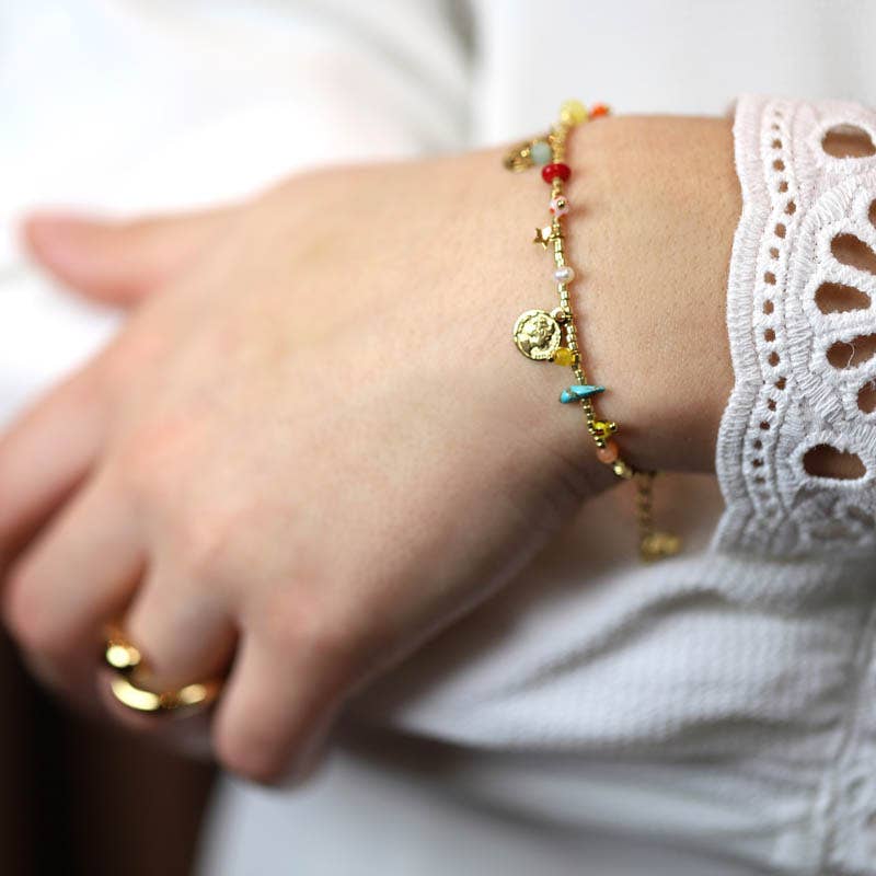 Les Cleias – wholesale Wristlet – Silas steel bracelet0