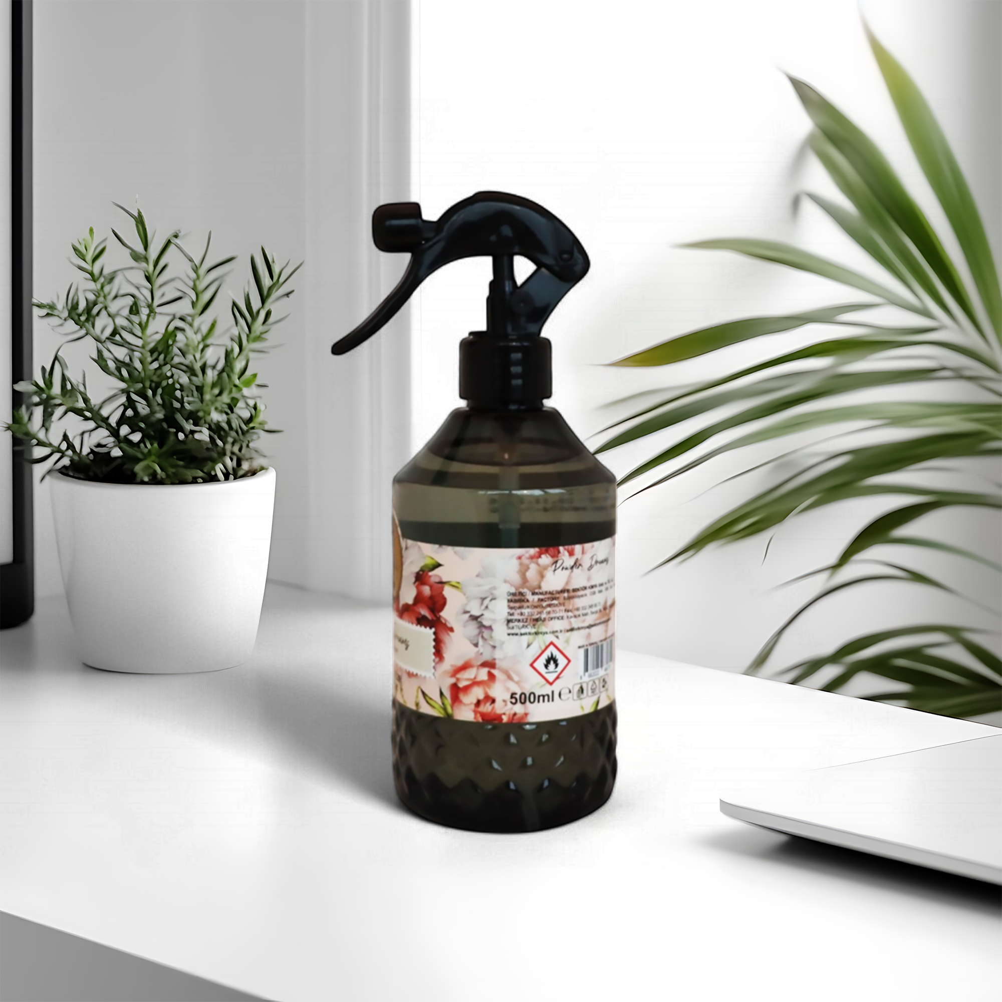 Biggbrands GmbH – Engroshandel Duftolie med pinde – Mabel Marseille Rumduftspray 500 ml – Powder Dreams4