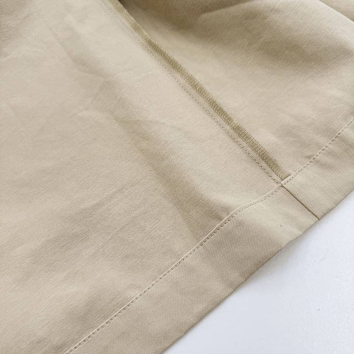 Khaki Classic Button Lapel Trench coat for wholesale on Faire10