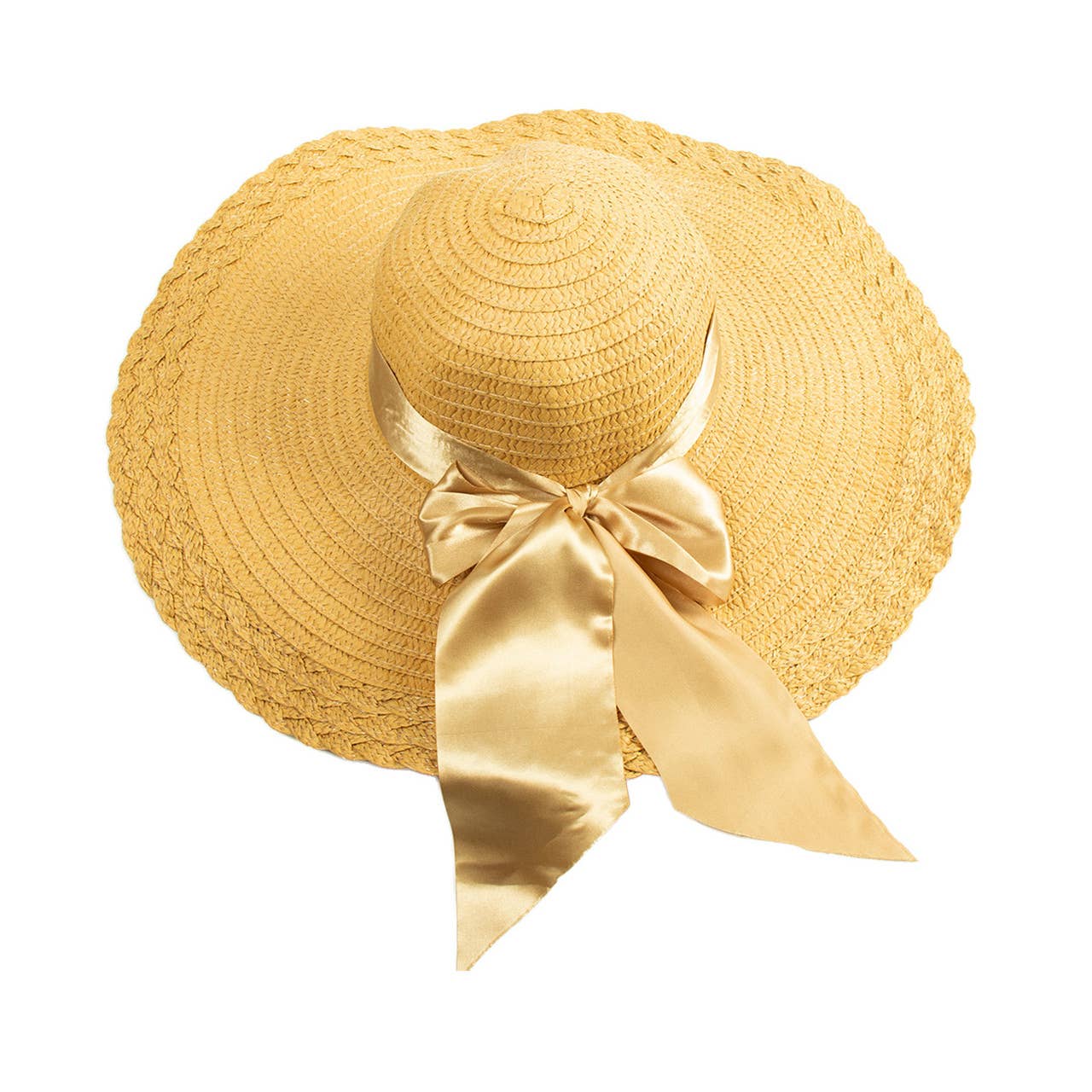 Selini New York - Wholesale Straw Hat - Women's - Women's 5" Brim Bow Floppy Hat1