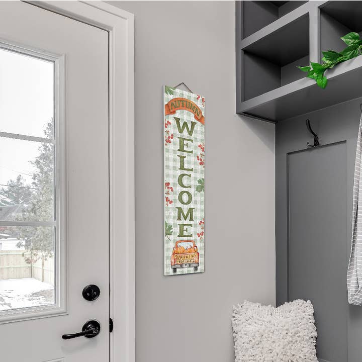 ST Creations - Wholesale Outdoor Sign - Autumn Welcome - Stand-Out Signsâ„¢ Tall SO2