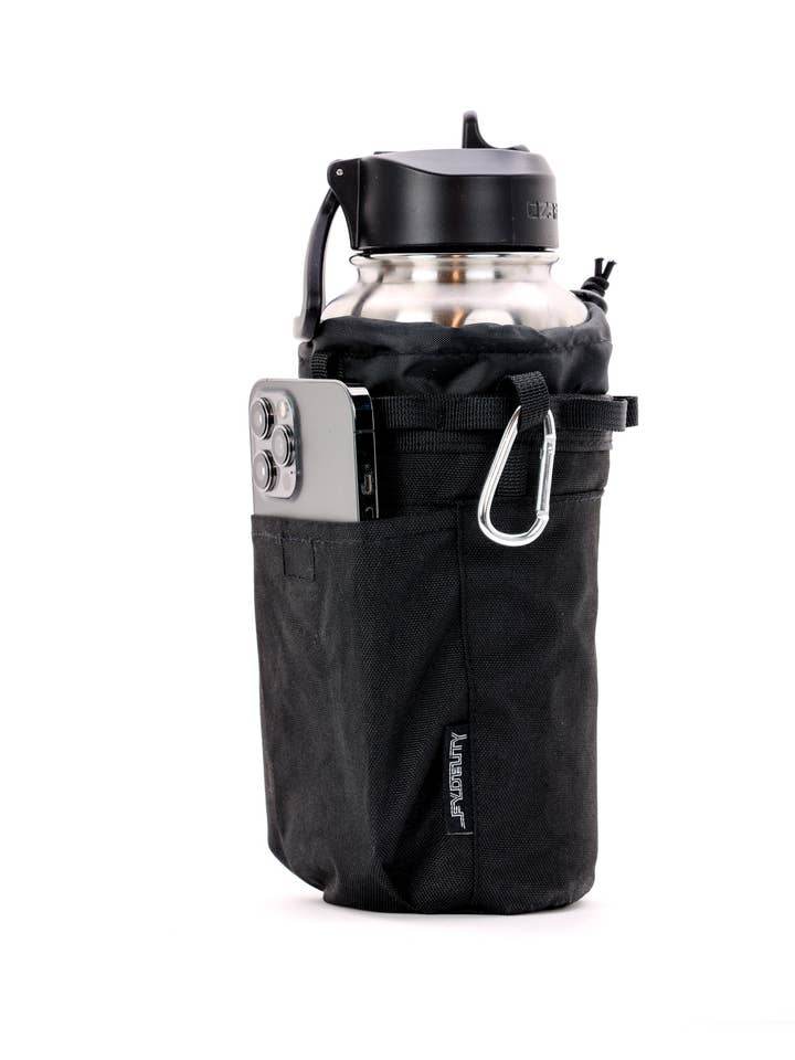 91608: Hydro Hippo | Recycled rPET | Black for wholesale by Fydelity