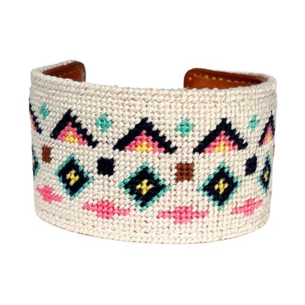 Woestijndiamanten Borduurwerk Armband voor wholesale door York Design Co