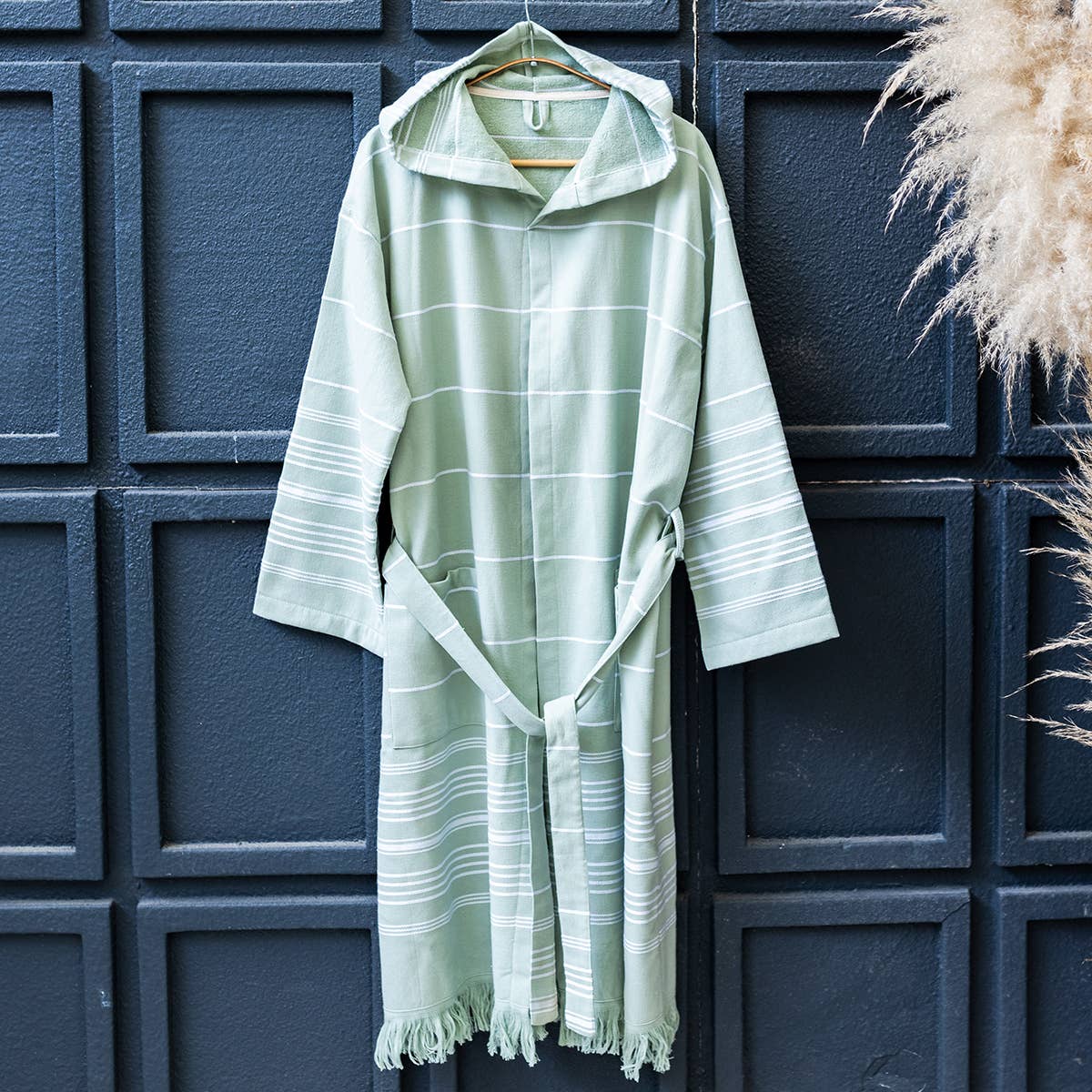 Kikoya – wholesale Robe – Unisex – Terrybacked Bathrobe Turkish Cotton Light Weight Hood Quick 18