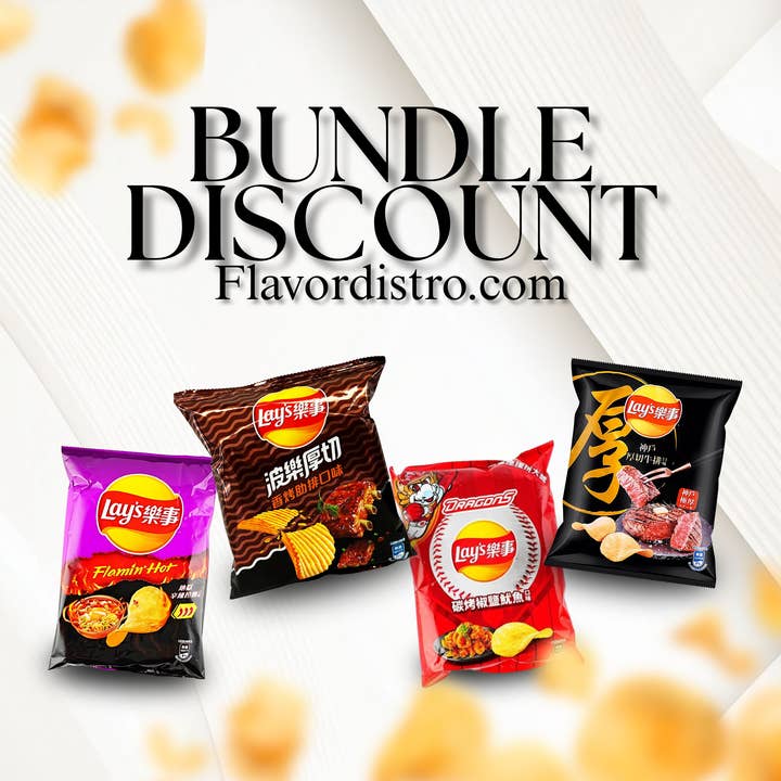 Lays Meat Stacked Ramen Deal - TAIWAN (48 COUNT) for wholesale by Flavor Distribution