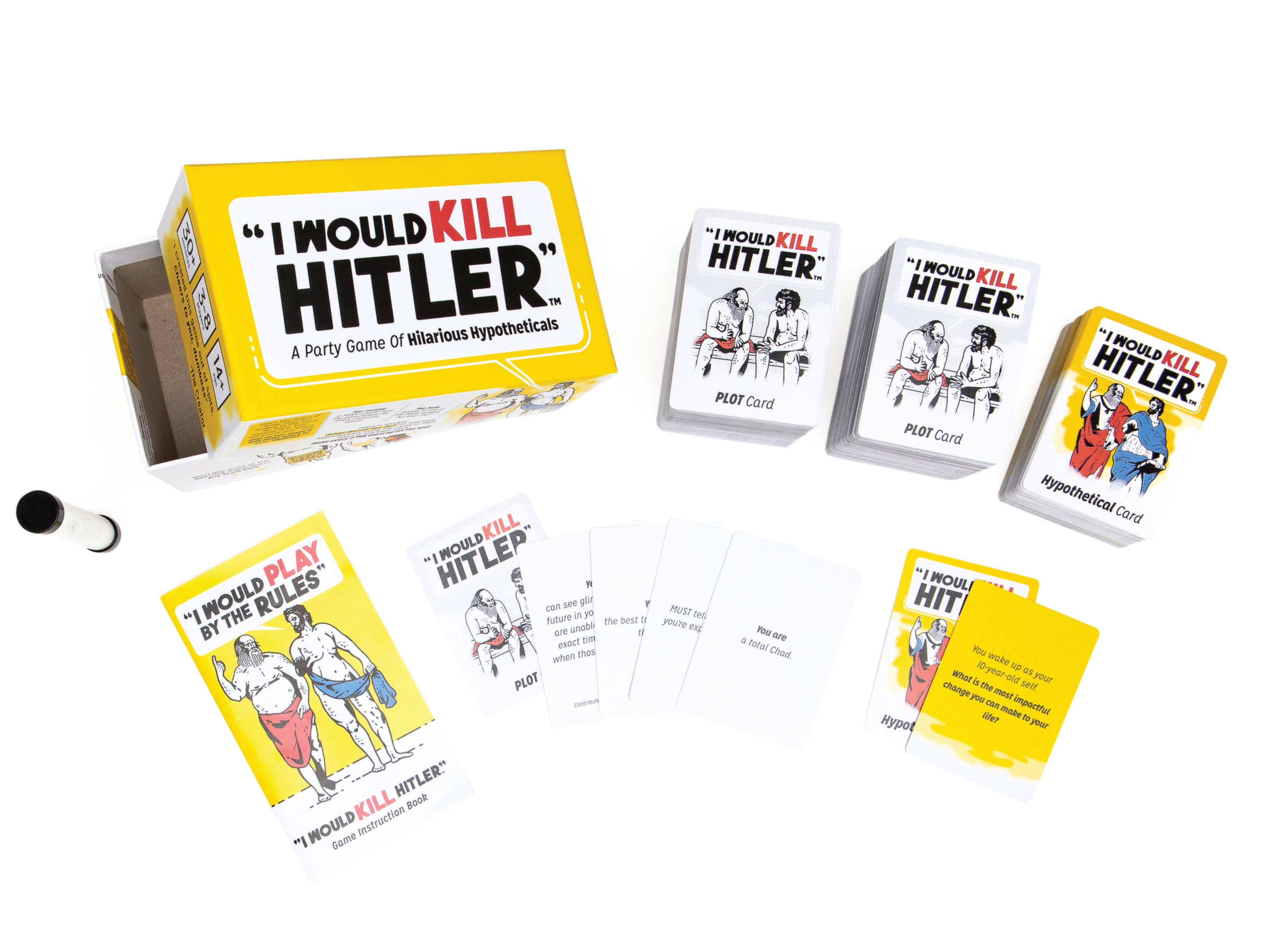 QMDirect - Vente Jeux de cartes - Je tuerais Hitler : Deuxième édition2