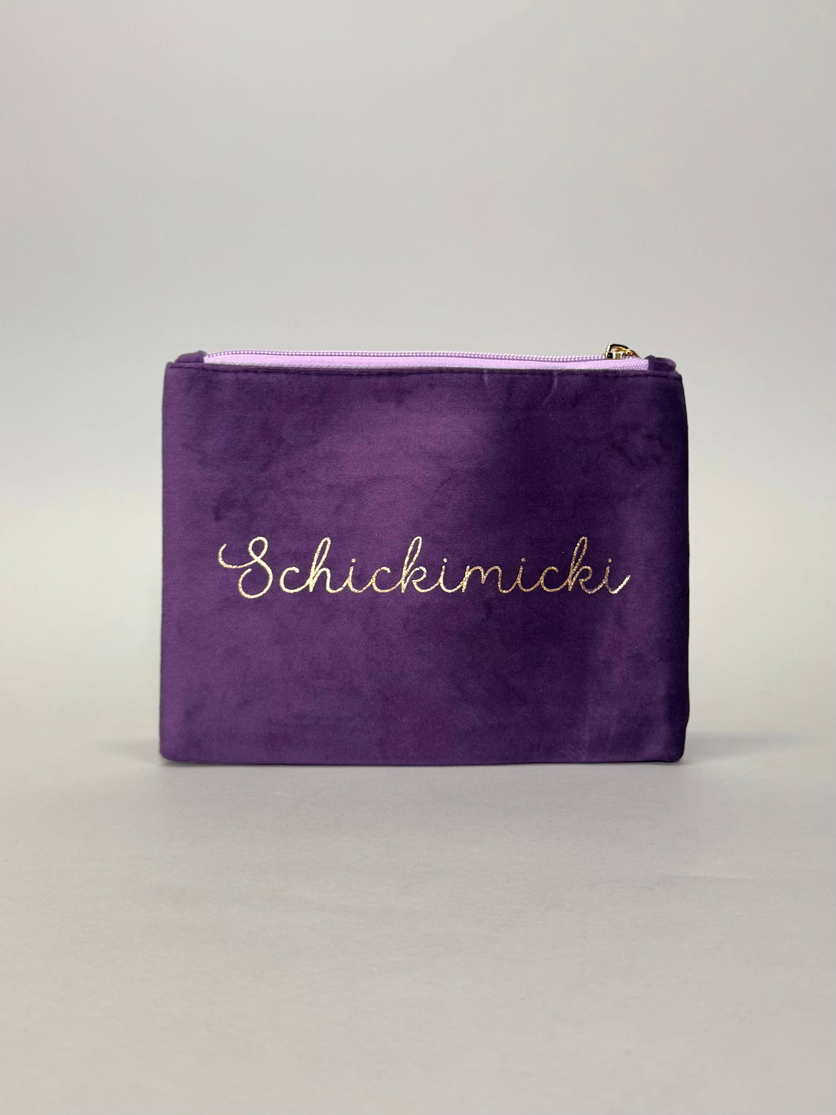 Herzilein-Wien GmbH - Wholesale Makeup/Cosmetic Bag - Kosmetiktasche Schickimicki lila