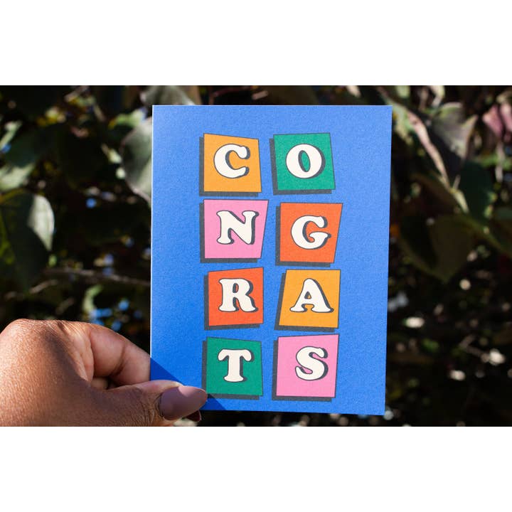 Carte de vœux de félicitations pour la vente par Milk & Honey