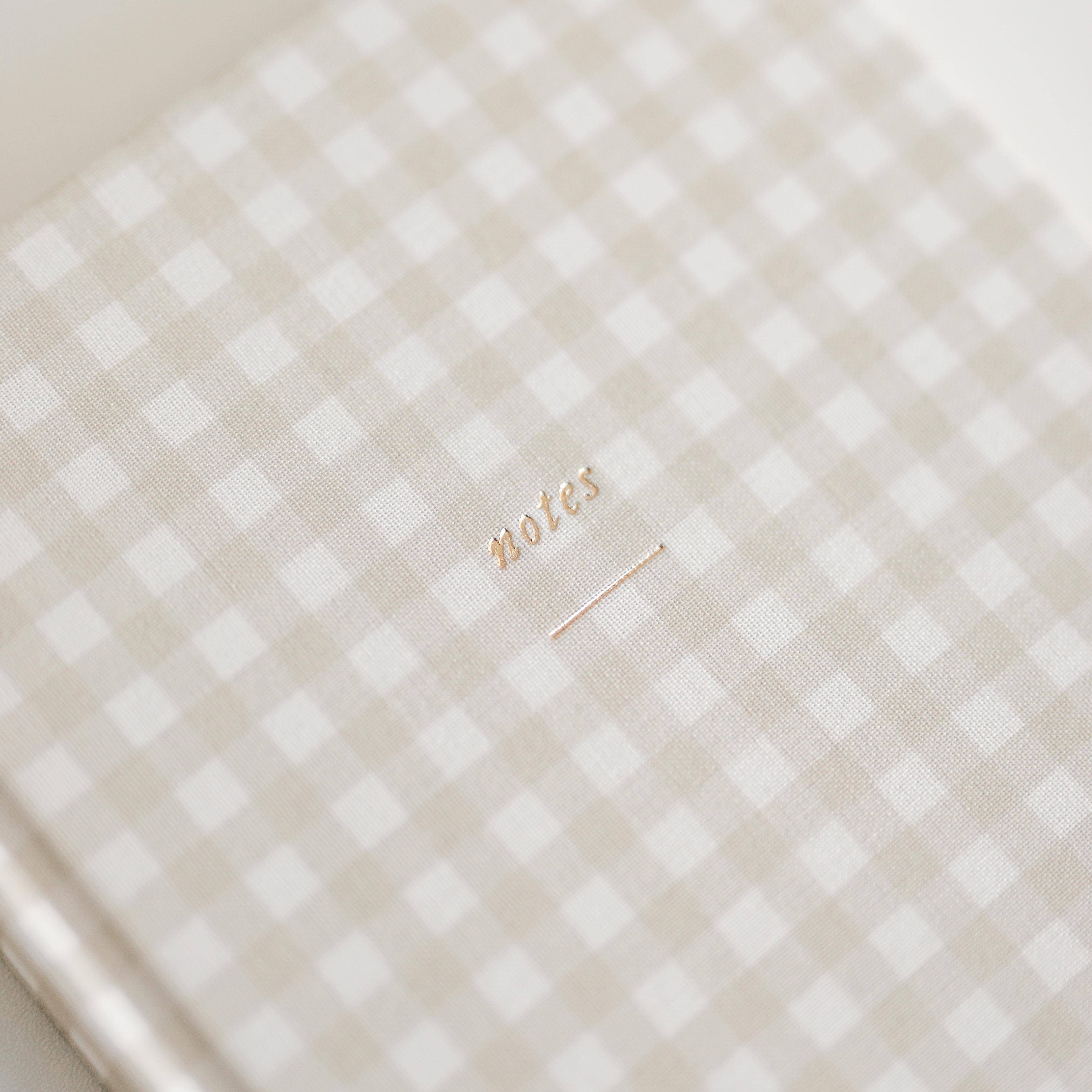 Strawberry Goose - Wholesale Journal/Diary - Gingham Journal7