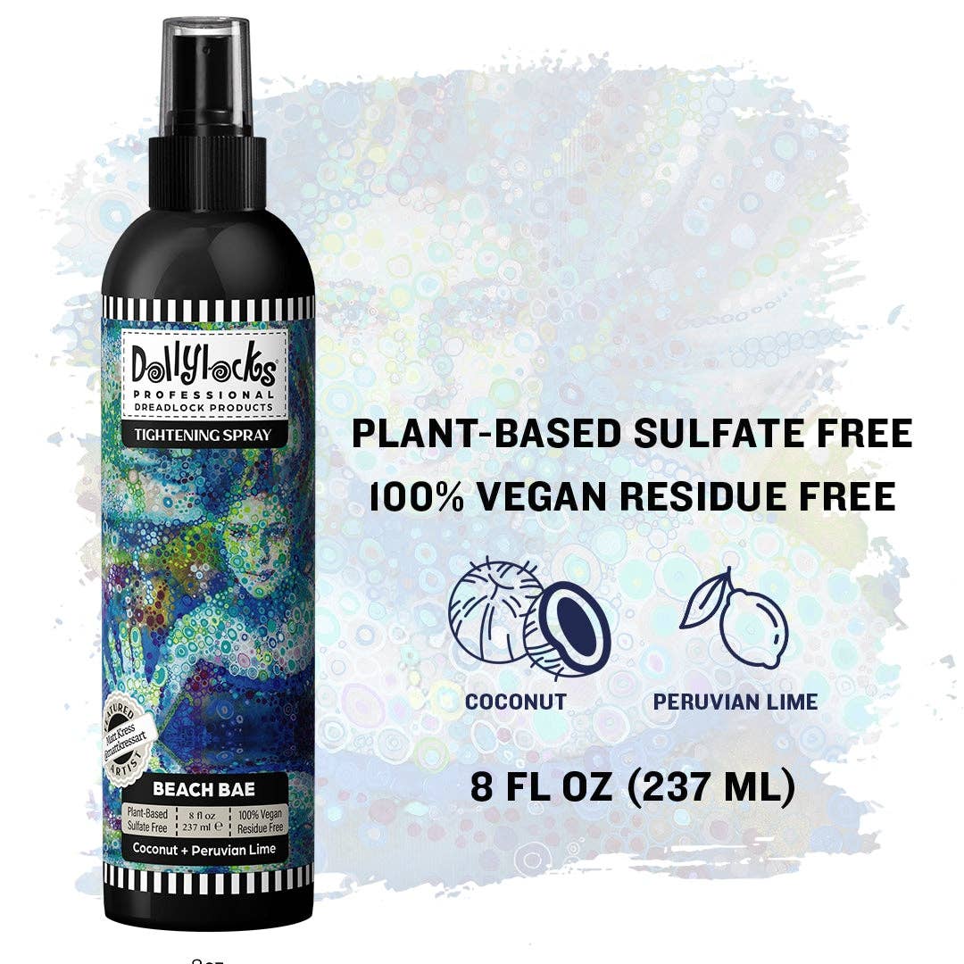 Dollylocks Organic Products - Wholesale Hair Spray - Dollylocks Tightening Spray - Beach Bae0