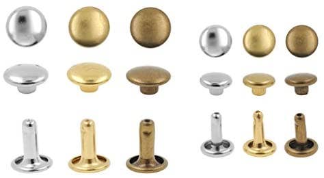 Mandala Crafts - Vente Outil de bricolage - Mandala Crafts Kit de rivets et outil de pose pour cuir, tissu, vêtements avec clous décoratifs en métal4