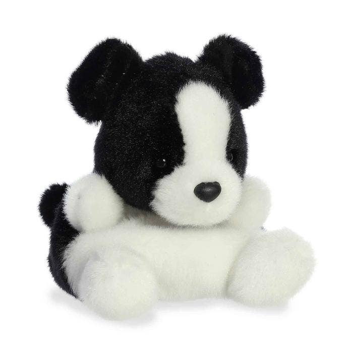 Kelley and Company - Wholesale Stuffed/Plush Toy - Kids & Baby - 5" Plush Pal Border Collie Dog Palm Pal Stuffed Animal
