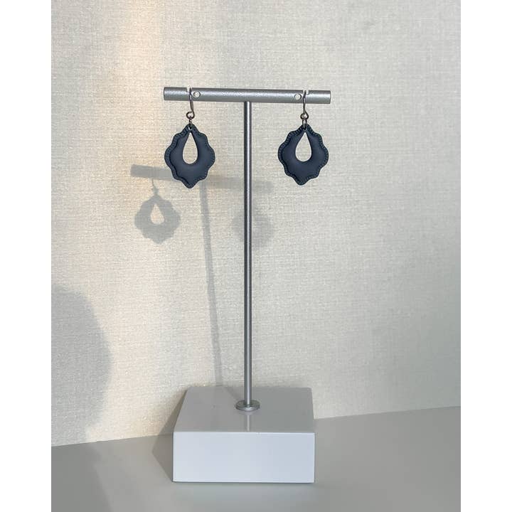 Clay & Fern Co. - Wholesale Dangle Earrings - Raya Earrings - Navy1