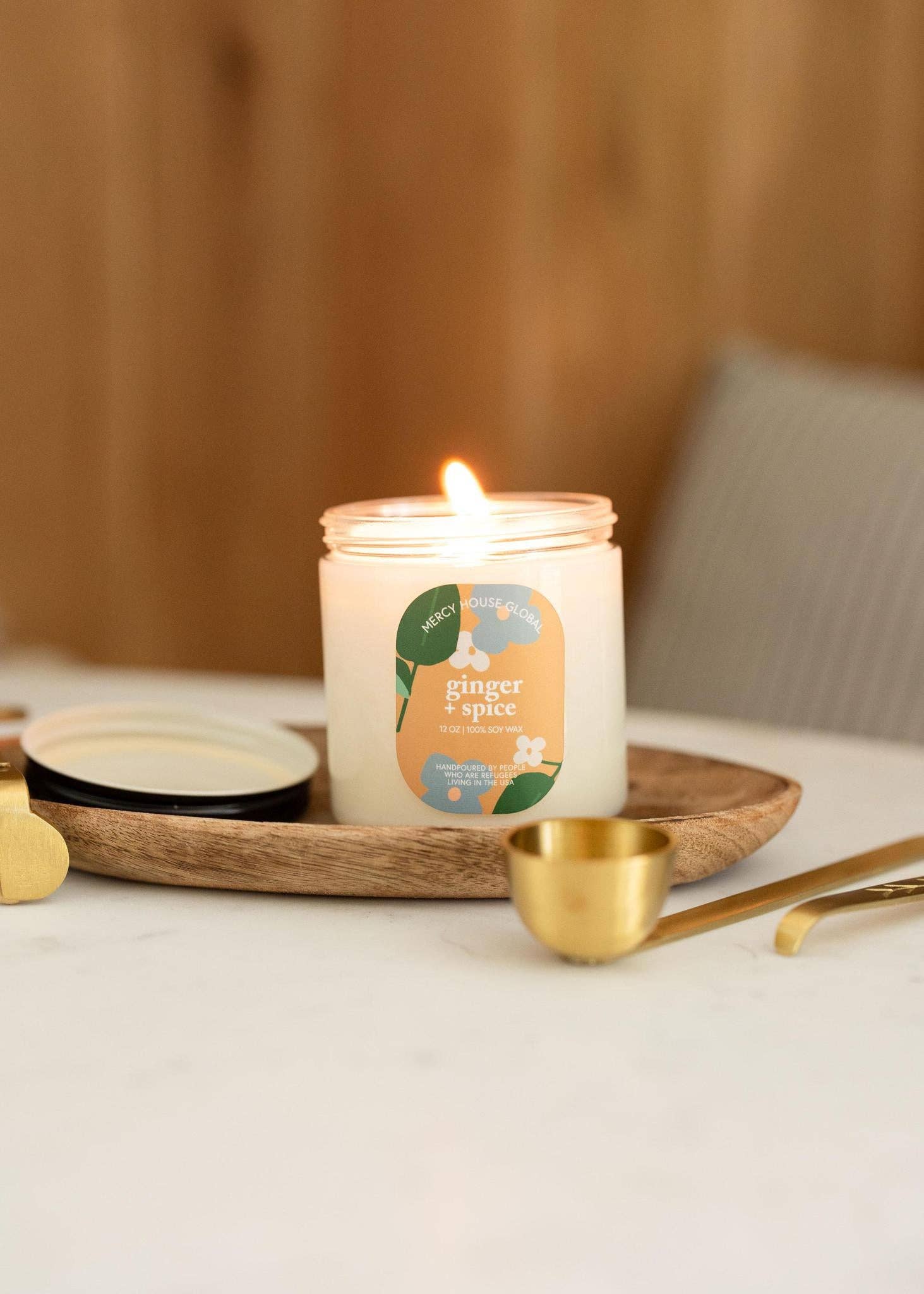 Mercy House Global - Wholesale Candle Snuffer - Brass Candle Tools | Set of 32