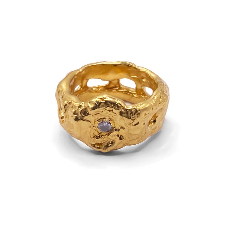 Eclipse Cutout Ring for wholesale by MOCA Jewellery