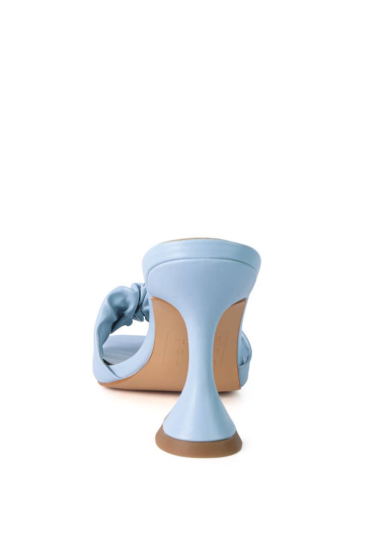 Rag Company - Wholesale High Heels - Women's - Rebel Ruched Straps Spool Heel Sandals21