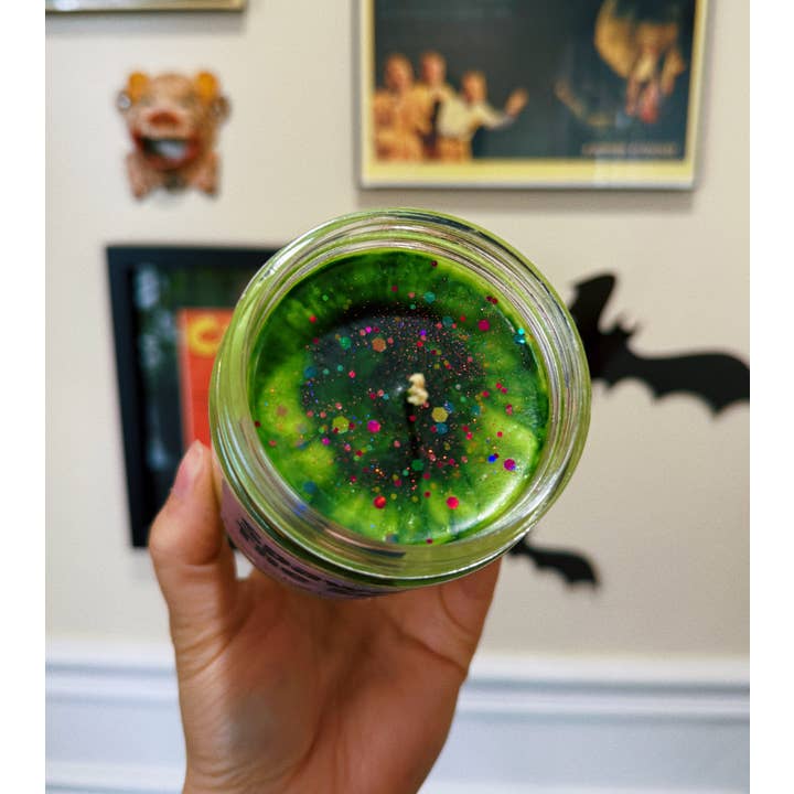 Velvet Eyes Shop - Wholesale Jar/Filled Candle - Spawn of the Spine Soy Candle - The Substance Inspired2