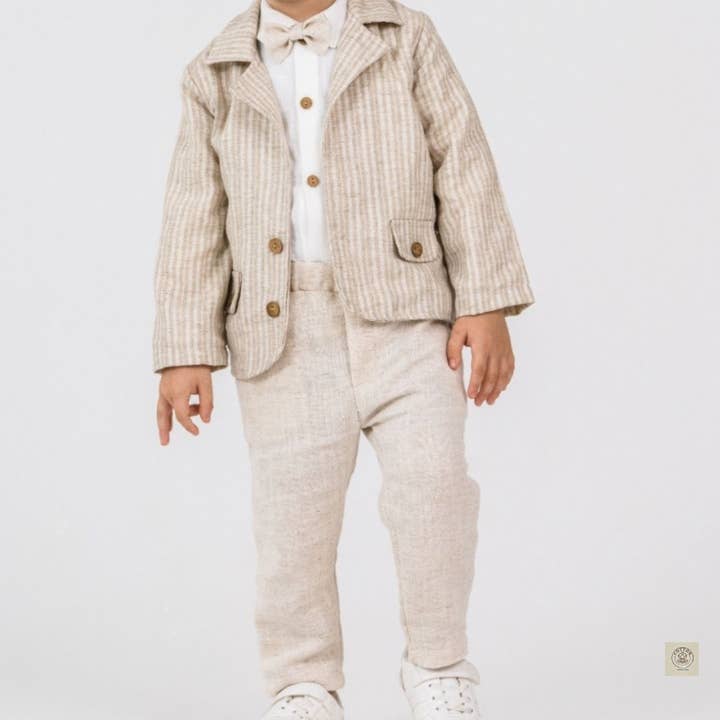 Gentlemen 3-Piece Baby Boy Suit (6-18 Months) for wholesale by Omnis Pura