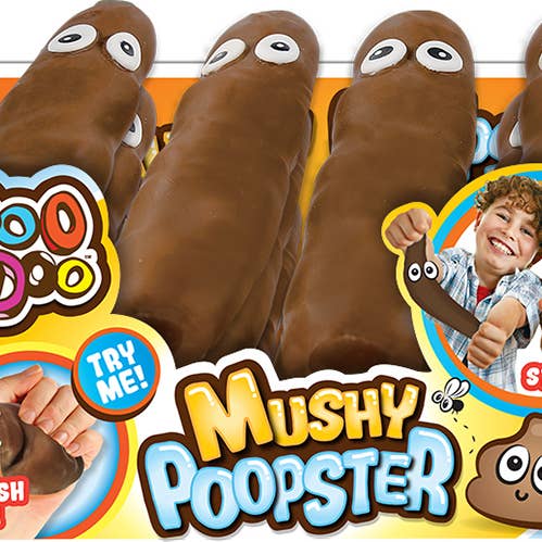 Grandpa Joe's Candy Shop - Vente Lot de jouets – enfant - Poo Doo Pushy Poopster, 12 carats0