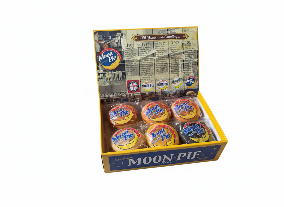 MoonPie Direct - Wholesale Cookie - Historical MoonPie Cigar Box1
